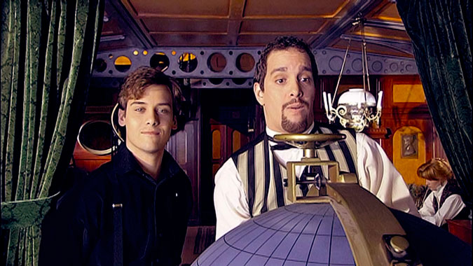 Les aventures secrètes de Jules Verne, la série de 2000)