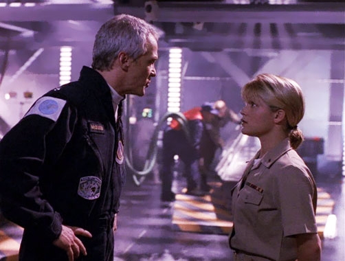 Space Above And Beyond S01E12: Une rivière d'étoiles (1995)
