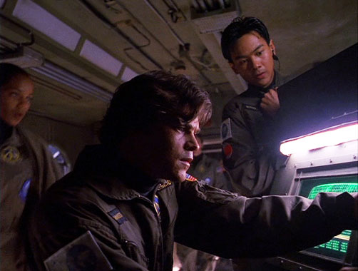 Space Above And Beyond S01E12: Une rivière d'étoiles (1995)