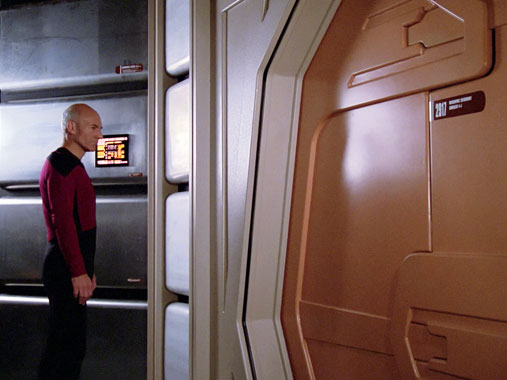 Star Trek : la Nouvelle Génération S01E12 FR S01E11: Le long adieu