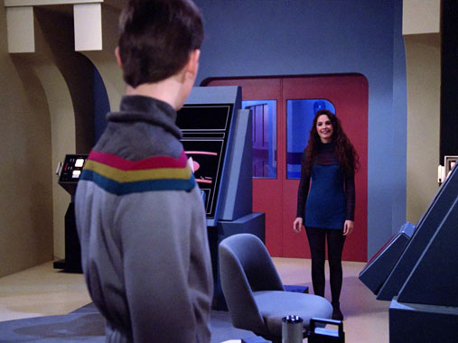 Star Trek : La nouvelle génération S01E19 FR S01E18: L'Âge de maturité (1987)
