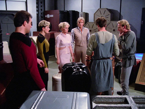 Star Trek : La nouvelle génération S01E22 FR S01E21: Symbiose (1987)