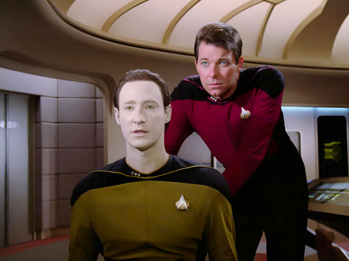 Star Trek : la nouvelle génération S01E25 FR S01E24 : Conspiration (1987)