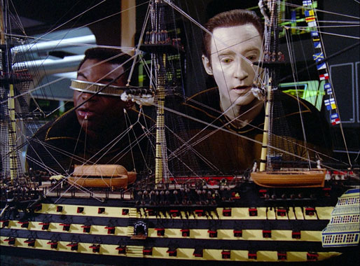Star Trek: la nouvelle génération S02E03: Élémentaire mon cher Data (1988)