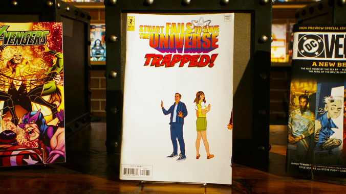 Stuart Fails to Save the Universe S01E09: Spoiler: We Couldn't Get Green Lantern (2026)