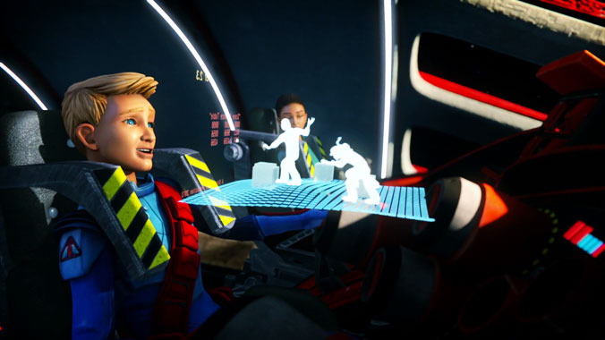 Thunderbirds Are Go S01E09: La fronde // Slingshot  (2015)