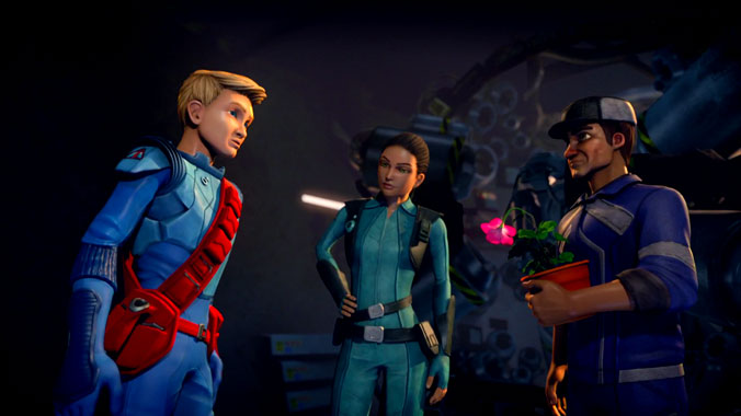 Thunderbirds Are Go S01E09: La fronde // Slingshot  (2015)