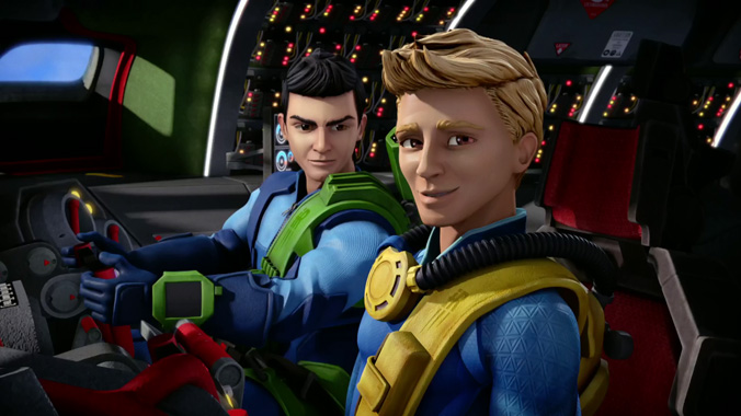 Thunderbirds Are Go S03E09: Tout feu, tout flamme (2018)