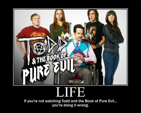 Todd and the Book of Pure Evil, la série de 2010