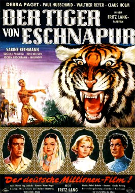 Le tigre du Bengale, le film de 1959