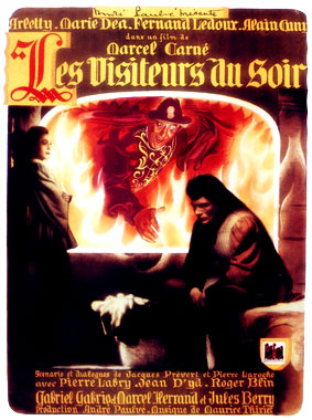 Les visiteurs du soir, le film de 1942