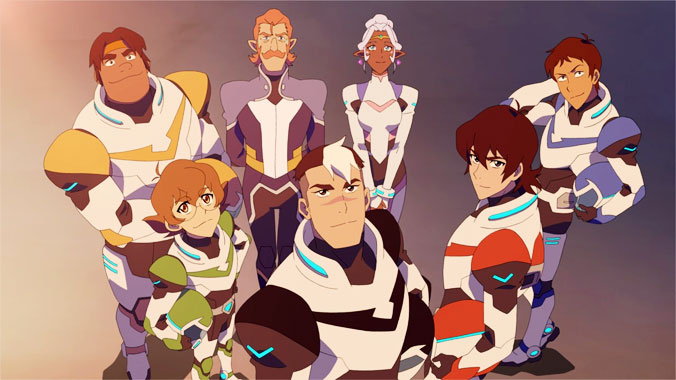 Voltron: Legendary Defender, la série animée de 2016