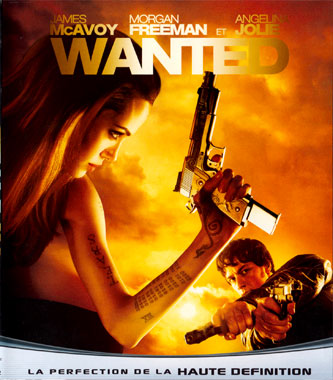 Wanted (2008), le blu-ray français de 2009