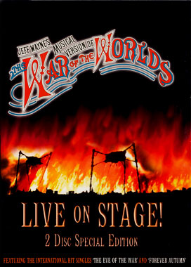 La guerre des mondes de Jeff Wayne, Live on Stage (2006), le coffret 2 DVD anglais édition spéciale de 2006