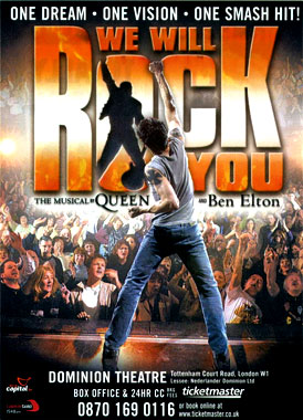 We Will Rock You, la comédie musicale de 2002