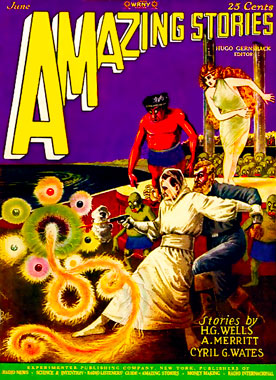 Amazing Stories, le numéro 15 de juin1927.