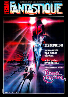 L'écran fantastique, le numéro 32 de mars 1983