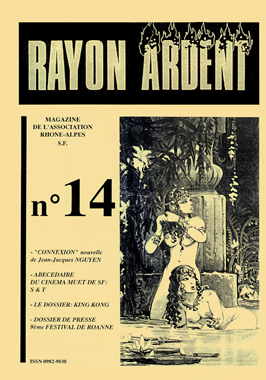 Rayon Ardent, le numéro 14, le fanzine de 1995 de l'Association Rhône-Alpes S.F)
